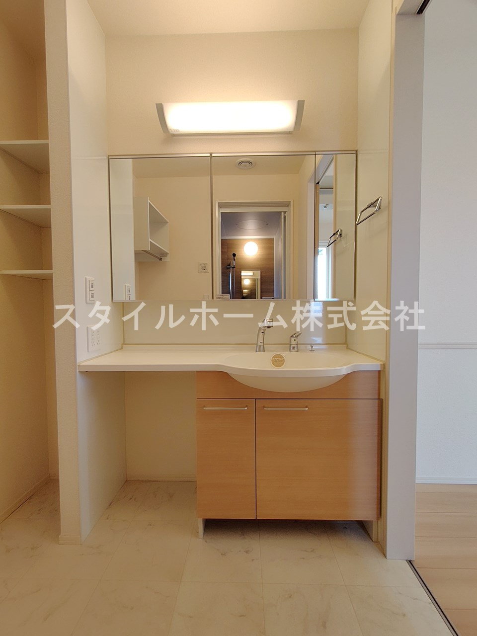 ボヌールⅡの洗面所