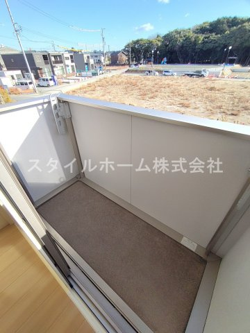 ボヌールⅡのバルコニー