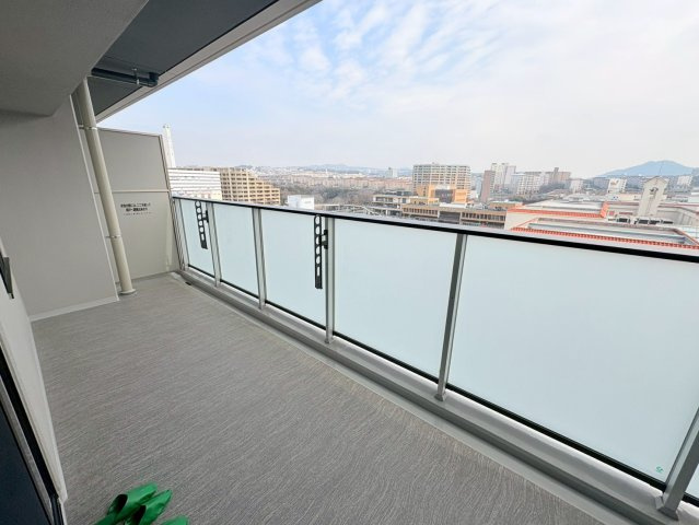 リビオシティ神戸名谷のバルコニー