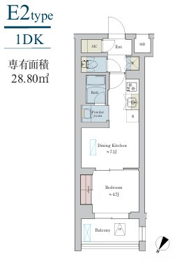 【間取り】 | Brillia ist 洗足池の杜