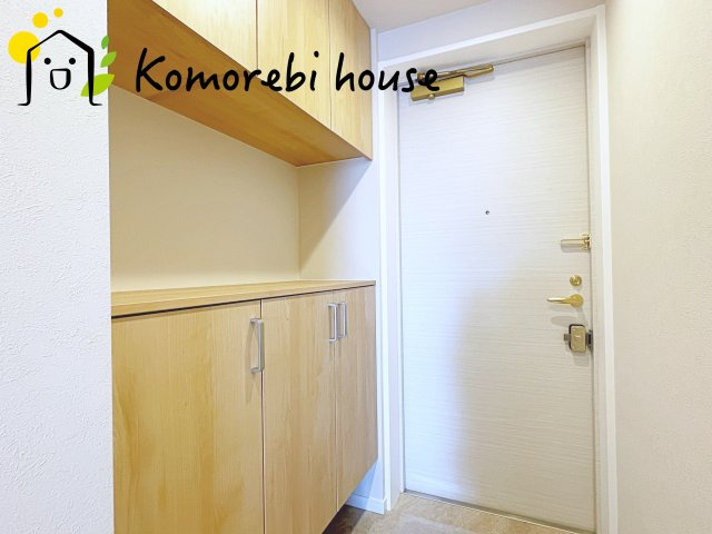 大宮パーク・ホームズの玄関|収納もある玄関です