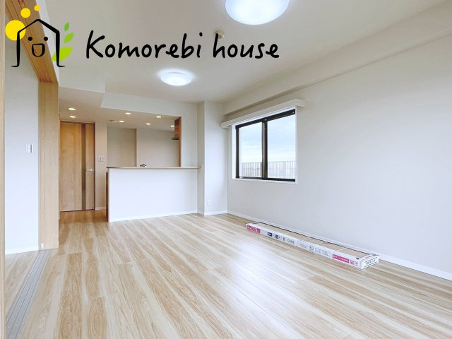 大宮パーク・ホームズの居間・リビング|使いやすいリビングです