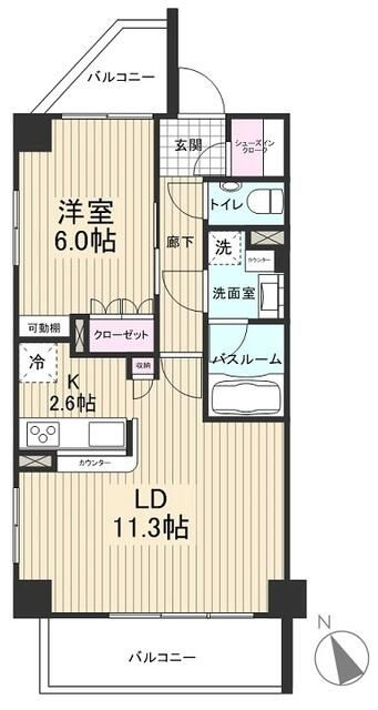 デュオステージ曳舟の間取り
