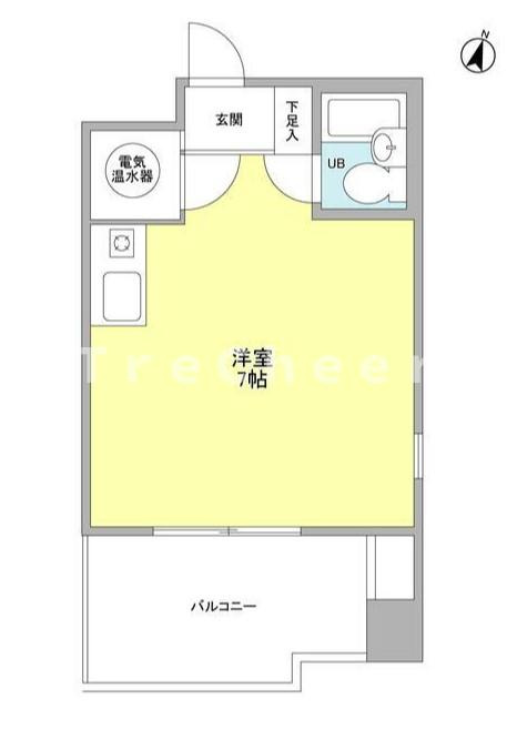 フェリス松本九段の間取り