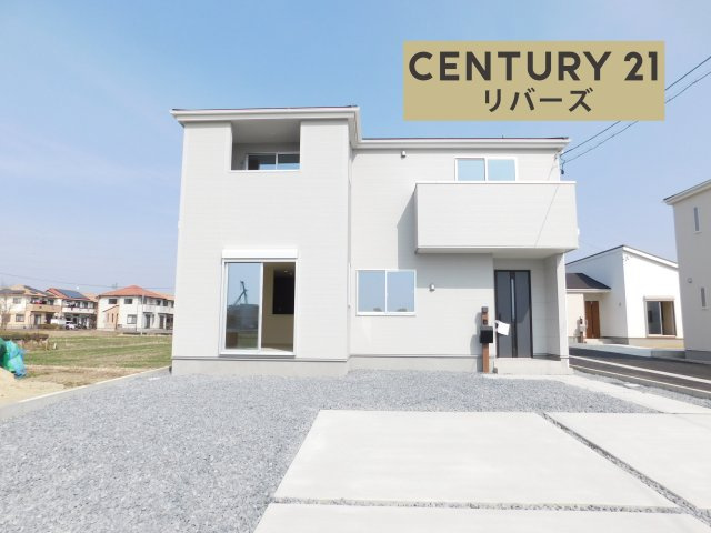 弥富市五斗山３丁目の新築一戸建の外観|◇１号棟◇　　いつでもご案内出来ます♪（お問合せ当日、平日、水曜、夜間でもＯＫ）　敷地５２．６６坪！　南西向き♪　収納豊富な５ＬＤＫ！　駐車６台以上ＯＫ！　バルコニー２ヵ所付き♪　