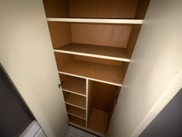 マンションアムールの収納