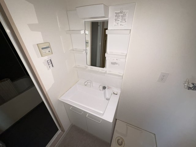 マンションアムールの洗面所