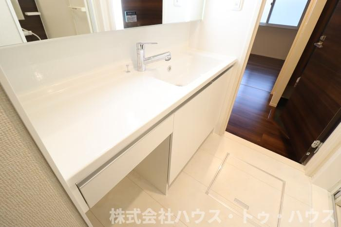メルヴェイユおおたかの森Ⅱの洗面所