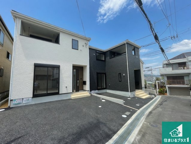 ■枚方市渚元町　第5期　新築一戸建ての外観|お客様に長く安心して住んでいだだける事にこだわった家づくり！住んでからのアフターサービスにもしっかりと取り組んでいます！