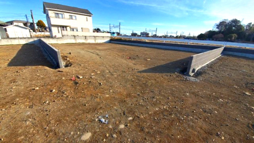 深谷市菅沼　建築条件なし売地『武川駅』徒歩６分の外観