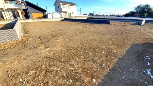 深谷市菅沼　建築条件なし売地『武川駅』徒歩６分の外観