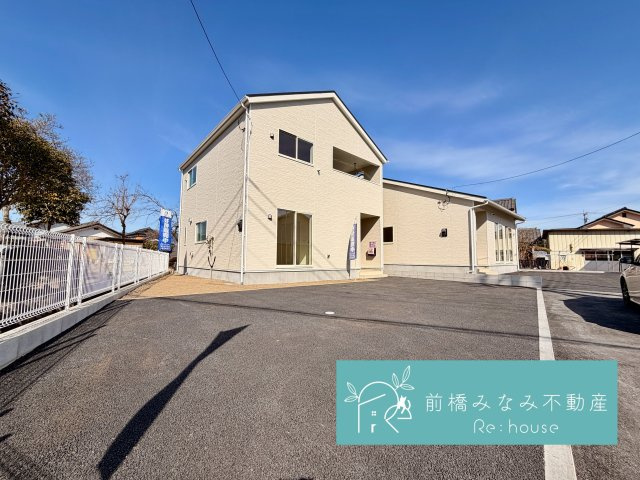 高崎市下里見町第1　１号棟(全２棟)　クレイドルガーデン　新築建売分譲の外観|外観もきれいです