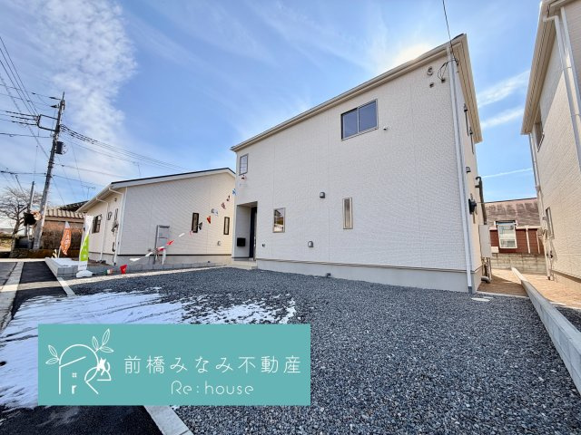 高崎市箕郷町白川第2　５号棟(全６棟)　クレイドルガーデン　新築建売分譲の外観|外観も気になるポイント