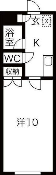 ジュネスFKの間取り