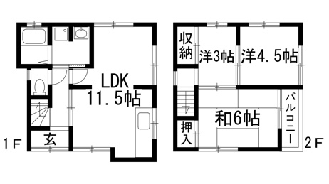 【間取り】