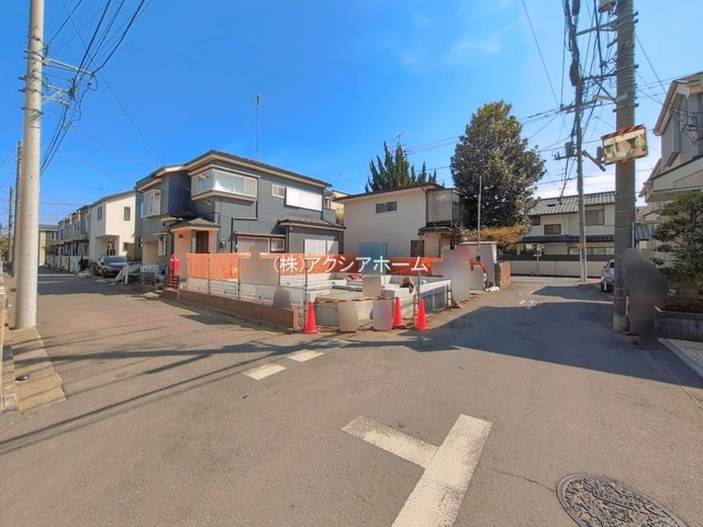 所沢市北所沢町・全1棟　新築一戸建　～高品質デザイン住宅～の外観|現地写真（2026年3月24日撮影）