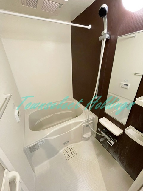 藤沢市湘南台２丁目のアパートの浴室|清潔感のあるお風呂です♪