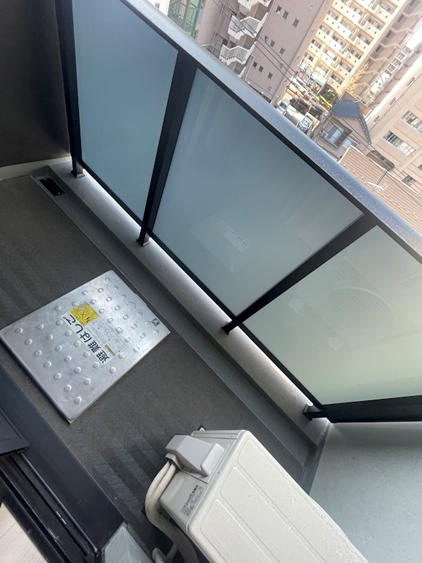 ARCOBALENO HASUNEⅠのバルコニー