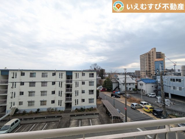 熊谷団地17号棟の展望