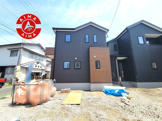 福岡市早良区有田6丁目第1-2棟（1号棟）の外観|デザイン性のある外観です。