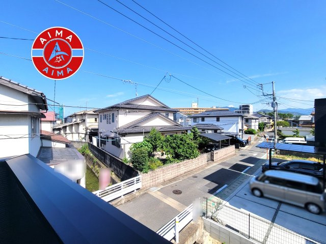 福岡市早良区有田6丁目第1-2棟（1号棟）の展望|窓から緑が見える物件も魅力的です。