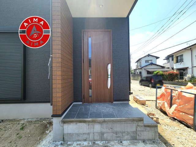 福岡市早良区有田6丁目第1-2棟（1号棟）の玄関|おでかけの時も帰った時も、「我が家」を最初に感じでもらえる素敵な空間に。