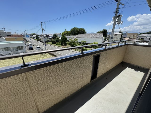 グランパルクのバルコニー