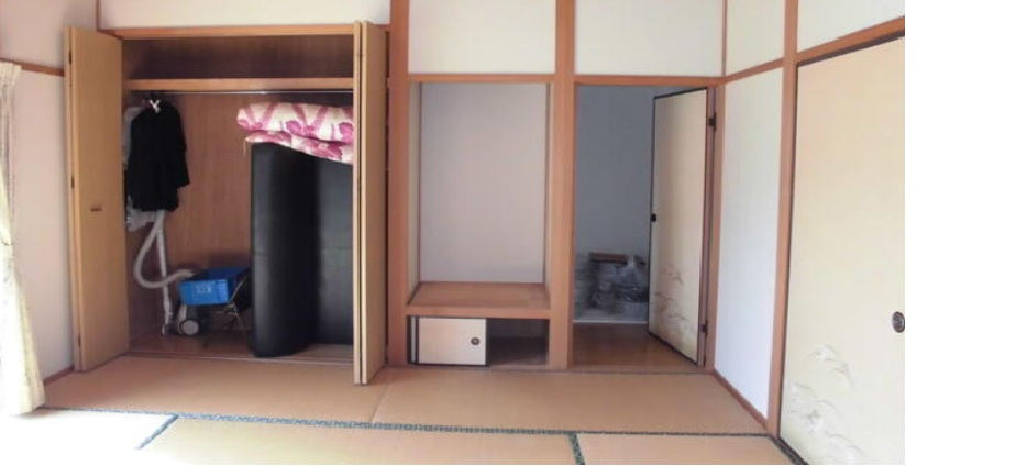 八代市大村町中古戸建の収納