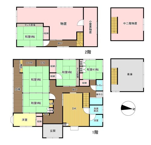 西平田町　戸建の外観