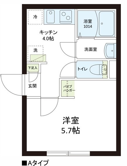 レピュア志村坂上レジデンスの間取り
