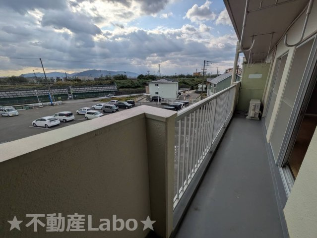 サンライトハイツのバルコニー