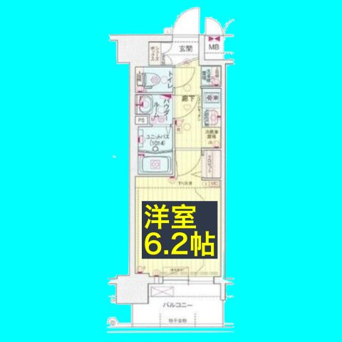 プレサンス鶴舞パーク&ステーションの間取り