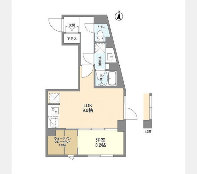 【間取り】 | ウェルスクエア西大井 | 間取