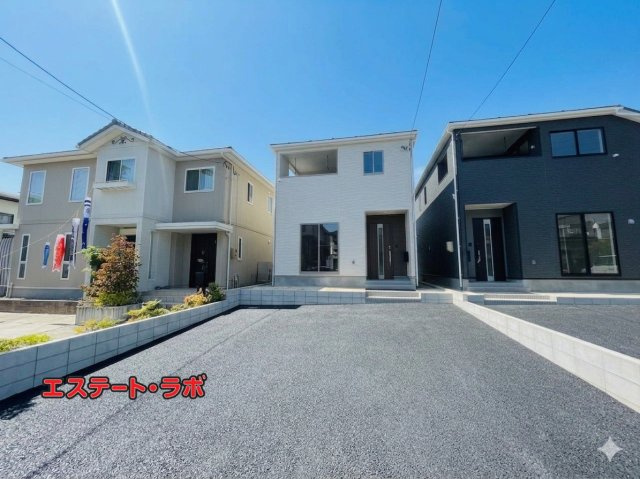岡崎市細川町第14　新築分譲住宅　全2棟　2号棟の外観|●完成物件の内覧受付中。
お気軽にお問合せください♪