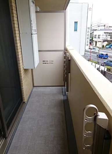 ブロッサム　コートのバルコニー