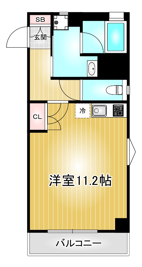 BSレジデンス栄|名古屋市の賃貸ならMy賃貸の間取り|BSレジデンス栄