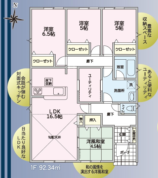 波田（第8）の間取り