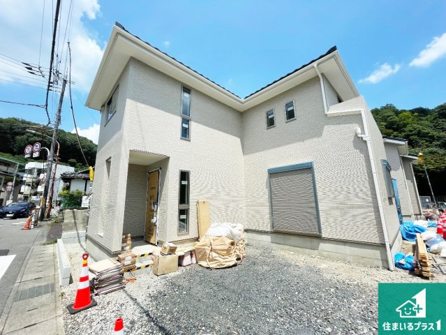 京都市左京区北白川仕伏町　新築一戸建ての外観|現在の進捗状況です！順調に作業進行中、完成が待ち遠しいです！詳細の間取り等、お気軽にお問い合わせください！