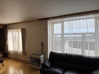 材木町14　中古住宅　3LDKの居間・リビング|LDで16.8帖です。6帖洋室も作れます
