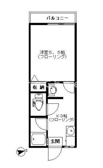 【間取り】 | 経堂グリーンハイツ