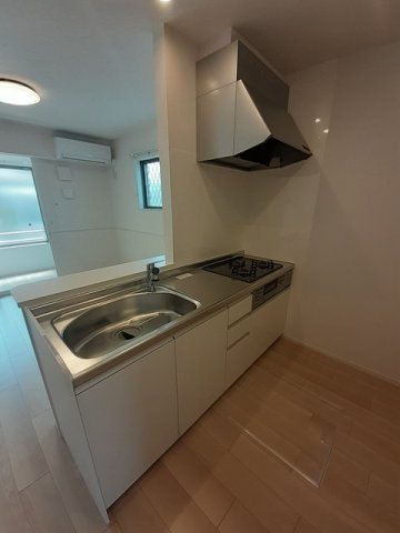 フィオーレ　Ⅱのキッチン|コンパクトなキッチンで掃除もラクラク