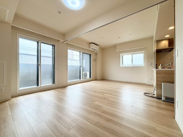 クリーンリバーフィネス宮の沢ミッドステージサウスのその他|可動間仕切りで広さ自在。洋室一体利用で広々LDKへも変化
