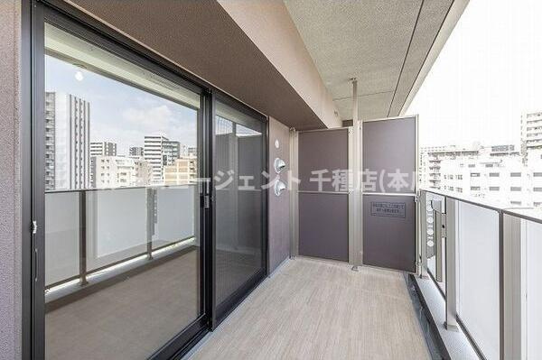 ラフィシア上前津(Rafficia Kamimaezu)のバルコニー