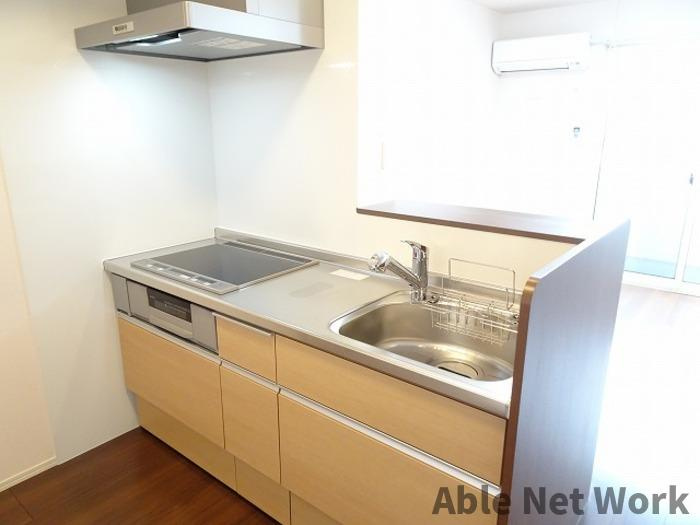 フォレストメゾン堀割のキッチン|システムキッチン