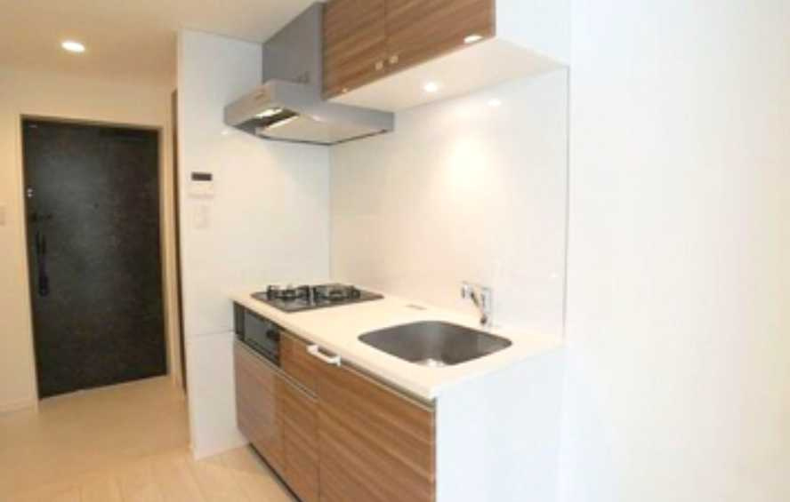 PASEO中目黒　敷金0　浴室乾燥機　オートロックのキッチン