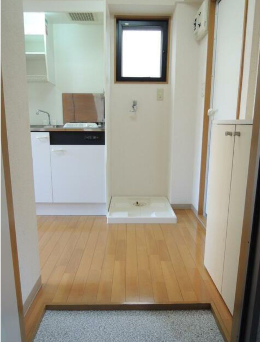 ミレニアム新井の玄関