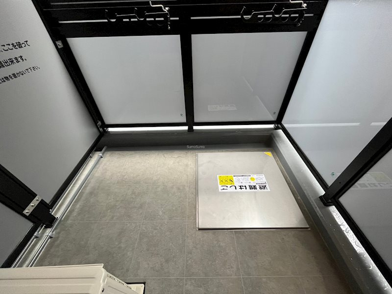 WORVE大阪本町のバルコニー