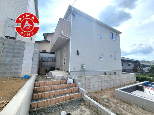 福岡市南区屋形原2丁目第1-4棟（1号棟）の外観|デザイン性のある外観です。