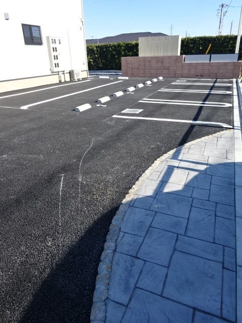 アクアポートⅢの駐車場