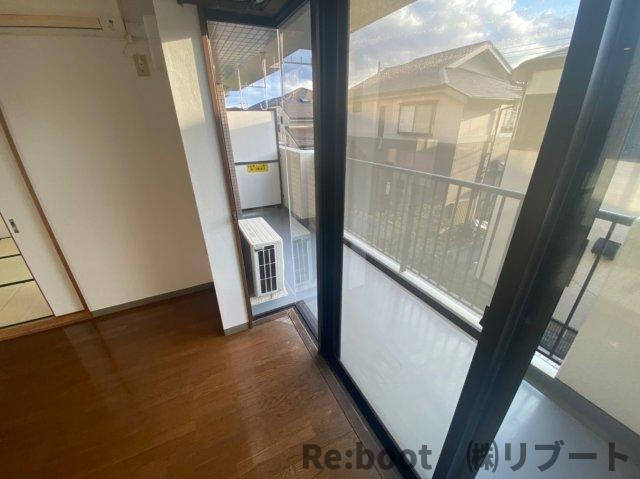 ベルグプレデス船橋のバルコニー